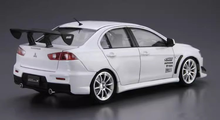 Mitsubushi Lancer Evo C-West CZ4A '07 Aoshima 1:24 plastic kit 05897