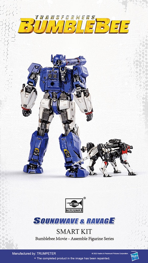 Transformers Decepticon Soundwave & Ravage Assemble Model kit Trumpeter 08112