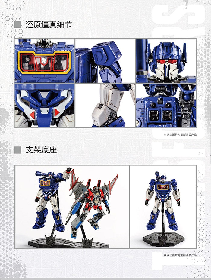 Transformers Decepticon Soundwave & Ravage Assemble Model kit Trumpeter 08112