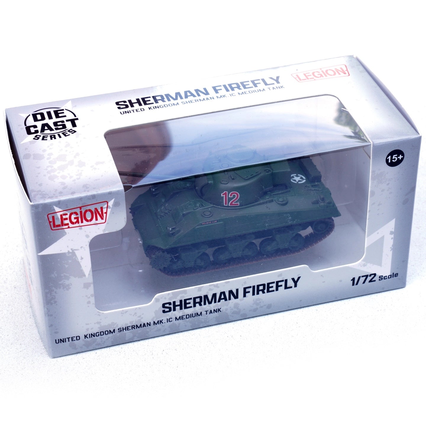 Sherman Firefly VC, 3 Troop, A Sqd., Northamptonshire Yeomanry LEGION 1:72 12010LG