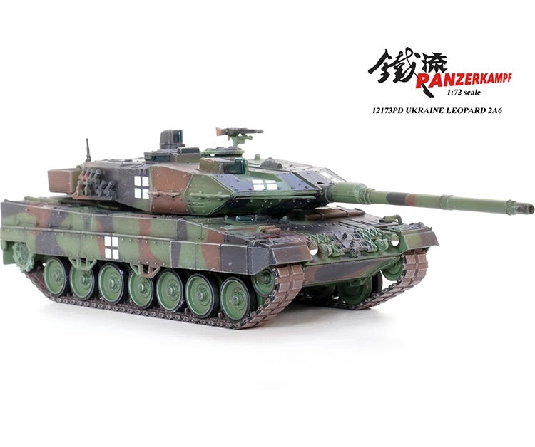 LEOPARD 2A6 Main Battle Tank, Ukrainian Army PANZERKAMPF 1/72 12173PD
