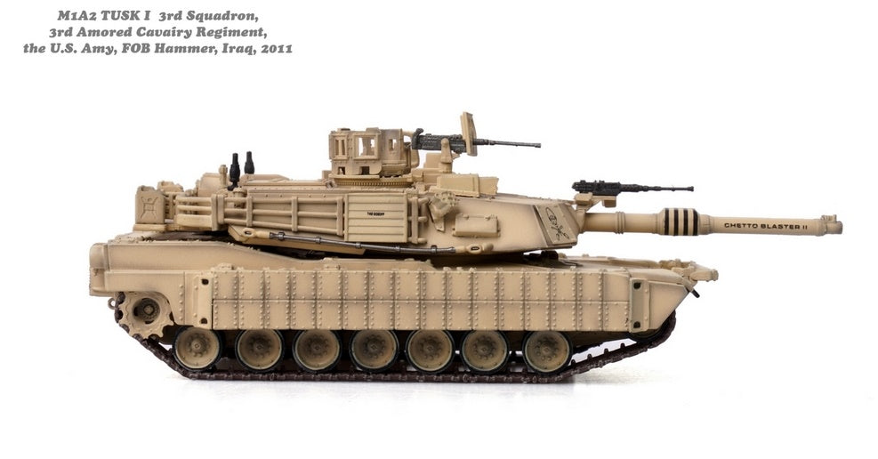 US M1A2 Abrams Main Battle Tank TUSK I Panzerkampf 1/72 12209PC