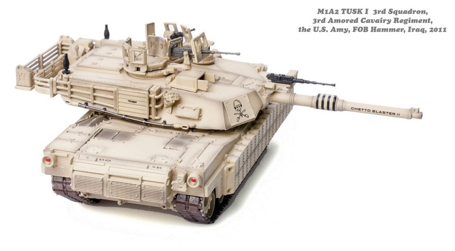 US M1A2 Abrams Main Battle Tank TUSK I Panzerkampf 1/72 12209PC