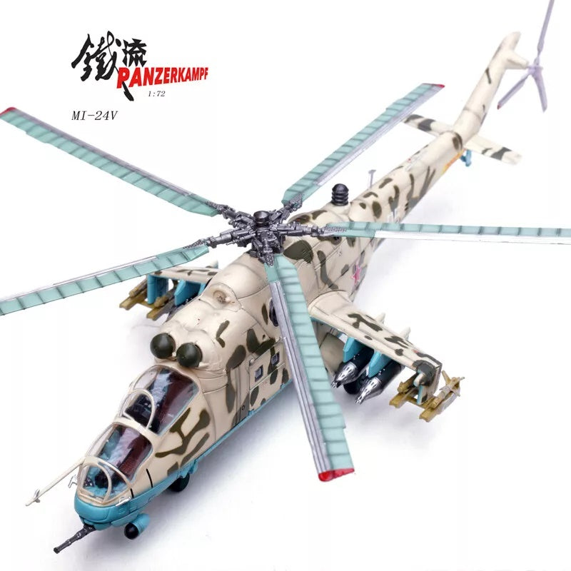 Mil Mi-24V Hind-E Helicopter Soviet Army Panzerkampf 1/72 14005PB
