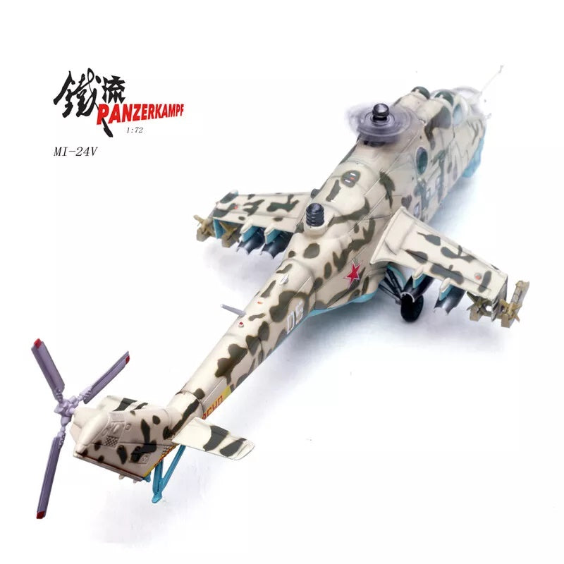 Mil Mi-24V Hind-E Helicopter Soviet Army Panzerkampf 1/72 14005PB