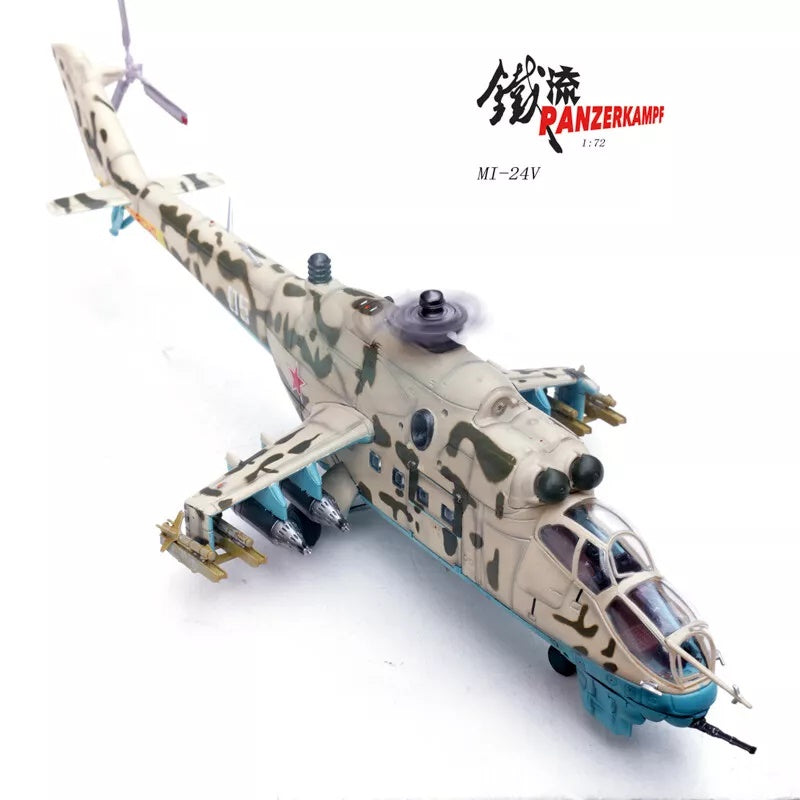Mil Mi-24V Hind-E Helicopter Soviet Army Panzerkampf 1/72 14005PB