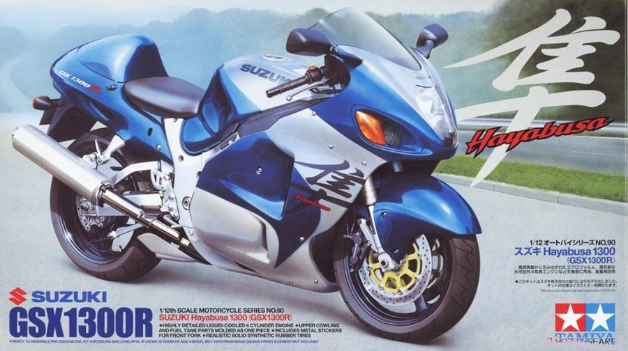 Suzuki GSX1300R Hayabusa TAMIYA 1/12 plastic kit 14090