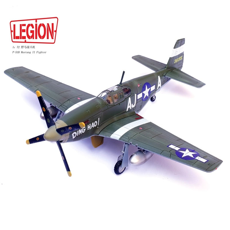 P-51B Mustang II Fighter, “DING HAO” 365th FS, 345th FG, 1943 LEGION 1:72 14606LD