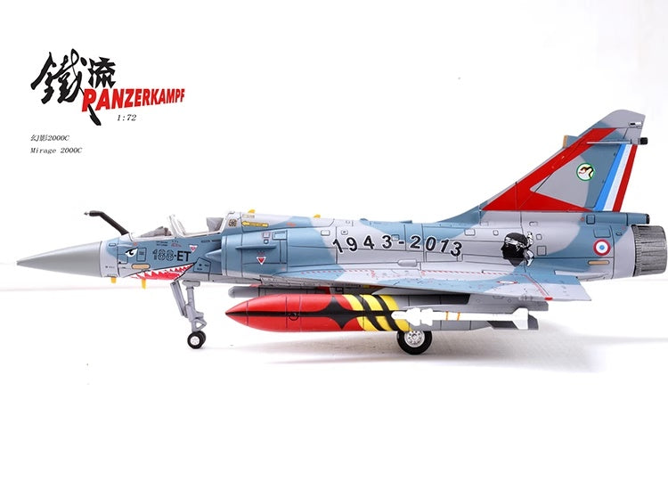 Dassault Mirage 2000 5F French AF 188 70th Anniversary of Corsica Panzerkampf 1:72 14626PA