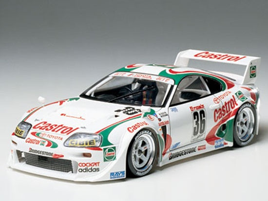 Castrol Toyota Tom's Supra GT Tamiya 1/24 plastic kit 24163