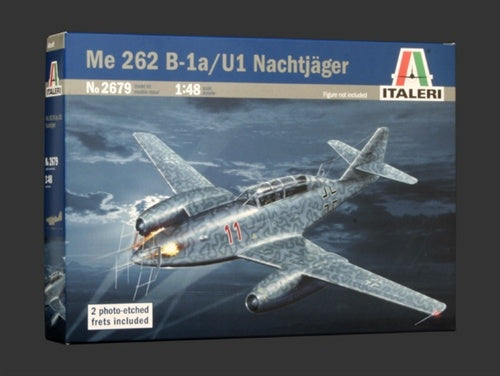 Messerschmitt Me 262 B-1a / U1 ITALERI 1:48 plastic kit 2679