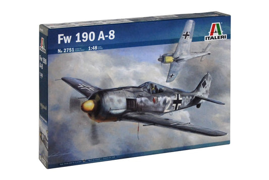 Focke-Wulf Fw 190 A-8 Aircraft ITALERI 1/48 plastic kit 2751