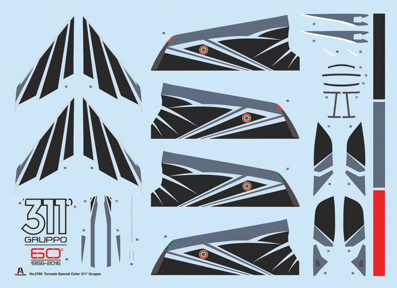 TORNADO IDS 311° GV RSV-60° ANNIV. ITALERI 1/48 plastic kit 2766