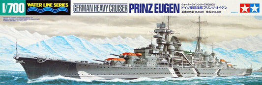 German Heavy Cruiser Prinz Eugen Tamiya 1/700 plastic kit 31805