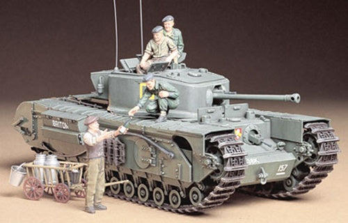 British Infantry Tank Mk.4 Churchill Mk.Ⅶ Tamiya 1/35 plastic kit 35210