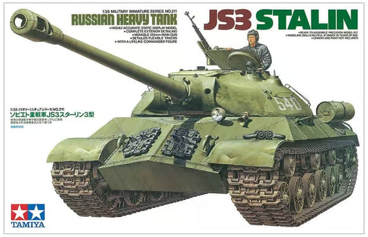 Russian Heavy Tank JS3 Stalin Tamiya 1/35 plastic kit 35211