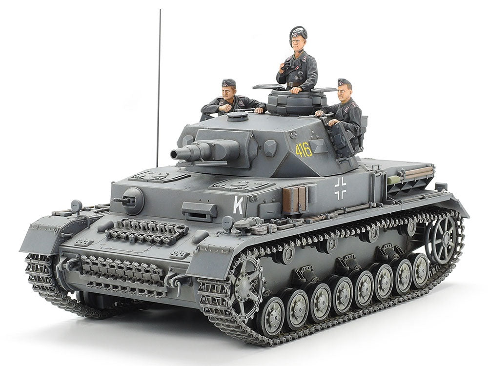 German Tank Panzerkampfwagen IV Ausf.F Tamiya 1/35 plastic kit 35374
