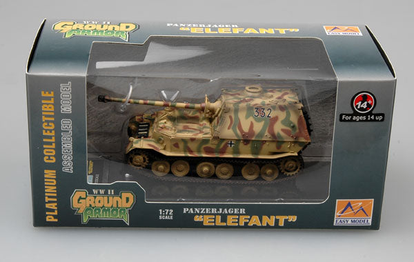 Elefant 653rd panzerjager Abt. Poland 1944 EASY MODEL 1:72 36227