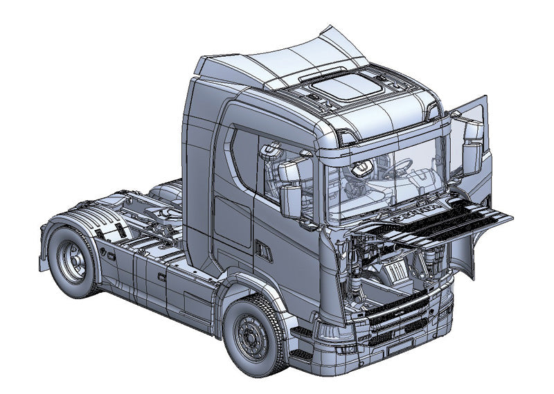 Scania S770 4x2 Normal Roof - LIMITED EDITION ITALERI 1:24 3961