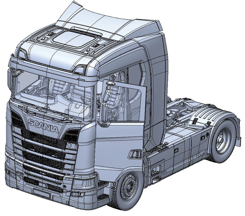 Scania S770 4x2 Normal Roof - LIMITED EDITION ITALERI 1:24 3961