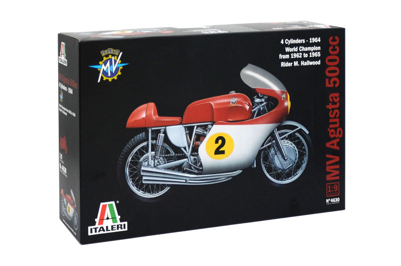 MV AGUSTA 500 cc. 4 CYLINDERS - 1964 ITALERI 1:9 plastic model kit 4630