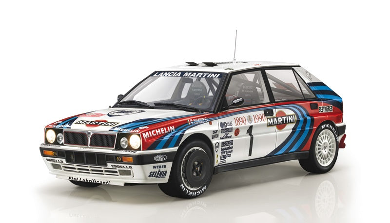 Lancia Delta HF integrale 16v ITALERI 1:12 plastic kit 4709