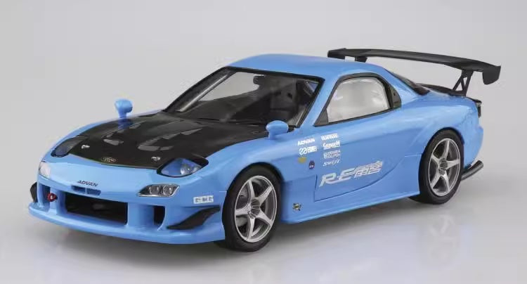 Mazda RE Amemiya FD3S RX-7 Aoshima 1:24 plastic kit 56264
