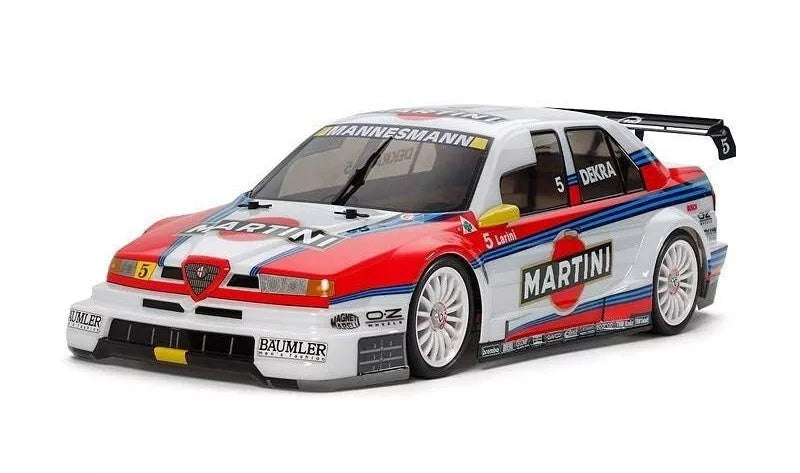 1/10 R/C Alfa Romeo 155 V6 TI Martini (TT-02) Tamiya assembly kit 58606-60A