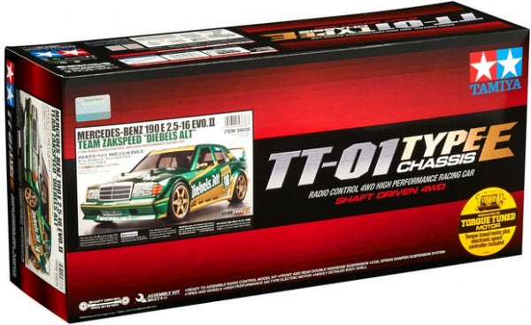 Mercedes-Benz 190 Team Zakspeed Diebels Alt TT-01E TAMIYA 1/10 58638-60A assembly kit