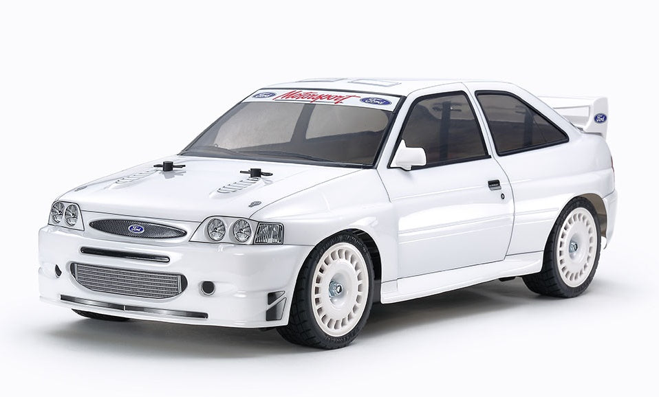 1/10 R/C 1998 Ford Escort Custom (TT-02) w/ESC, Torque Tuned Motor TAMIYA 58691