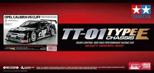 1/10 RC Opel Calibra V6 Cliff (TT-01E) TAMIYA assembly kit 58701-60A