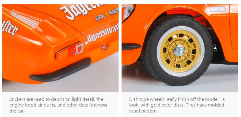 1/10 RC Alpine A110 Jagermeister 1973 (M-06 Chassis) Tamiya assembly kit 58708-60A