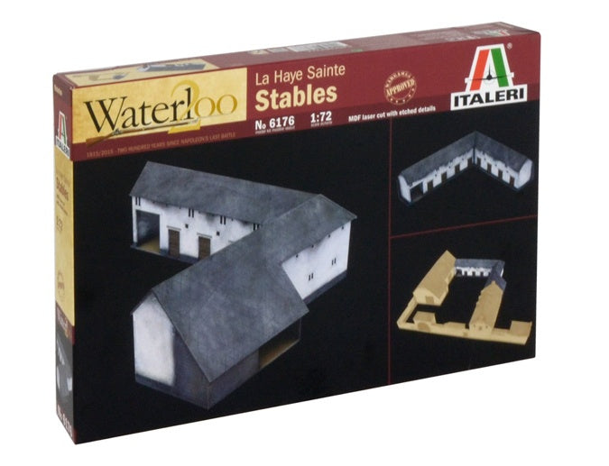 LA HAYE SAINTE - STABLES Italeri 1:72 plastic kit 6176