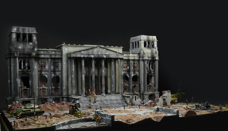 Battle for the Reichstag 1945 - BATTLE SET Diorama Italeri 1:72 assembly kit 6195