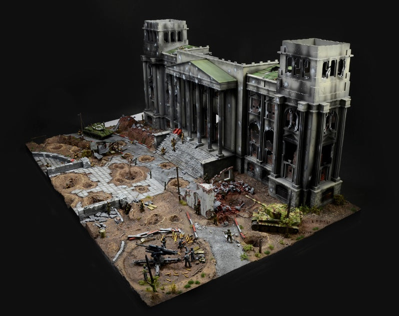 Battle for the Reichstag 1945 - BATTLE SET Diorama Italeri 1:72 assembly kit 6195