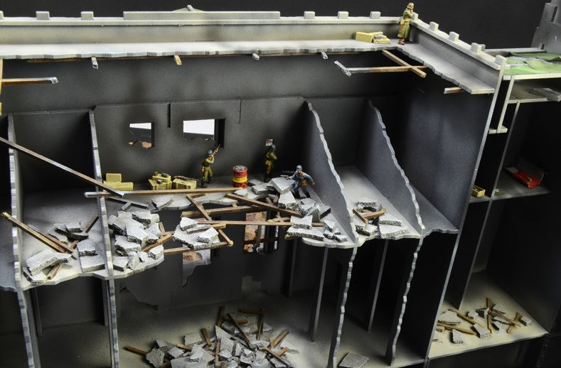 Battle for the Reichstag 1945 - BATTLE SET Diorama Italeri 1:72 assembly kit 6195