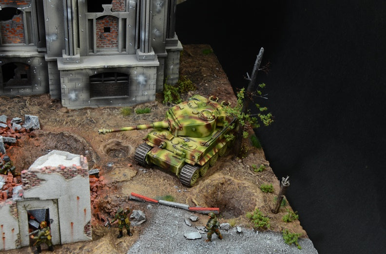Battle for the Reichstag 1945 - BATTLE SET Diorama Italeri 1:72 assembly kit 6195