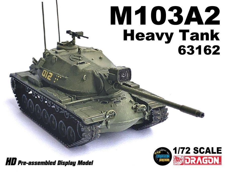M103A2 Heavy Tank DRAGON ARMOR 1:72 63162
