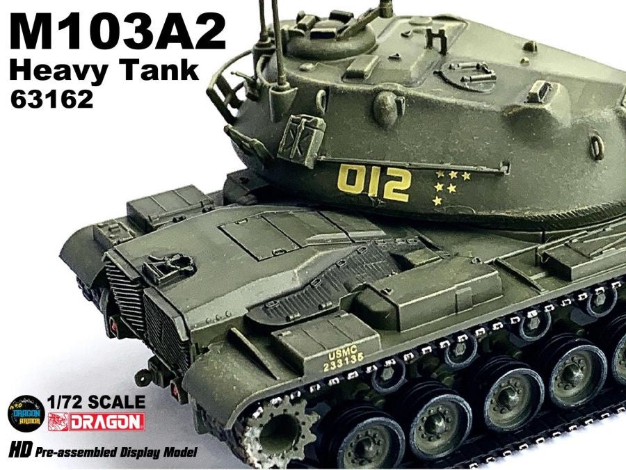 M103A2 Heavy Tank DRAGON ARMOR 1:72 63162