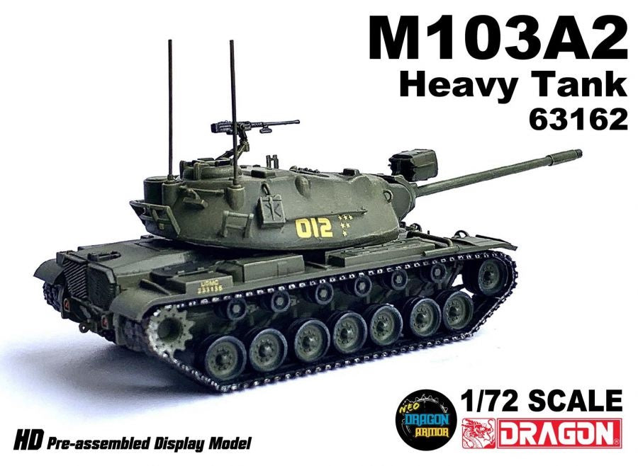 M103A2 Heavy Tank DRAGON ARMOR 1:72 63162