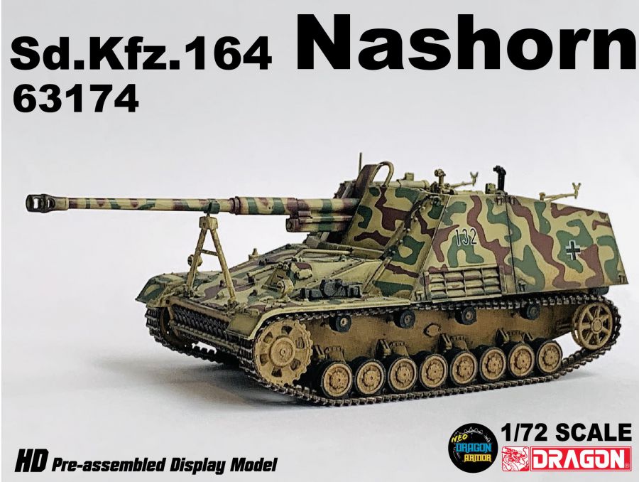 Sd.Kfz.164 Nashorn Neo Dragon Armor 1//72 63174