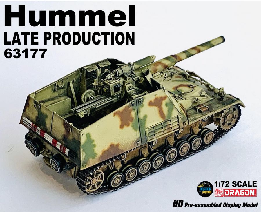 Sd.Kfz.165 Hummel Late Production DRAGON ARMOR 1/72 63177