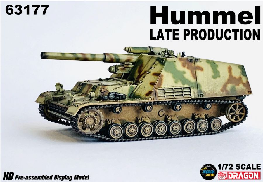 Sd.Kfz.165 Hummel Late Production DRAGON ARMOR 1/72 63177