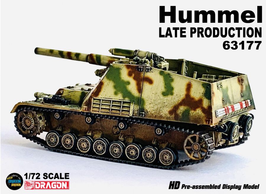 Sd.Kfz.165 Hummel Late Production DRAGON ARMOR 1/72 63177