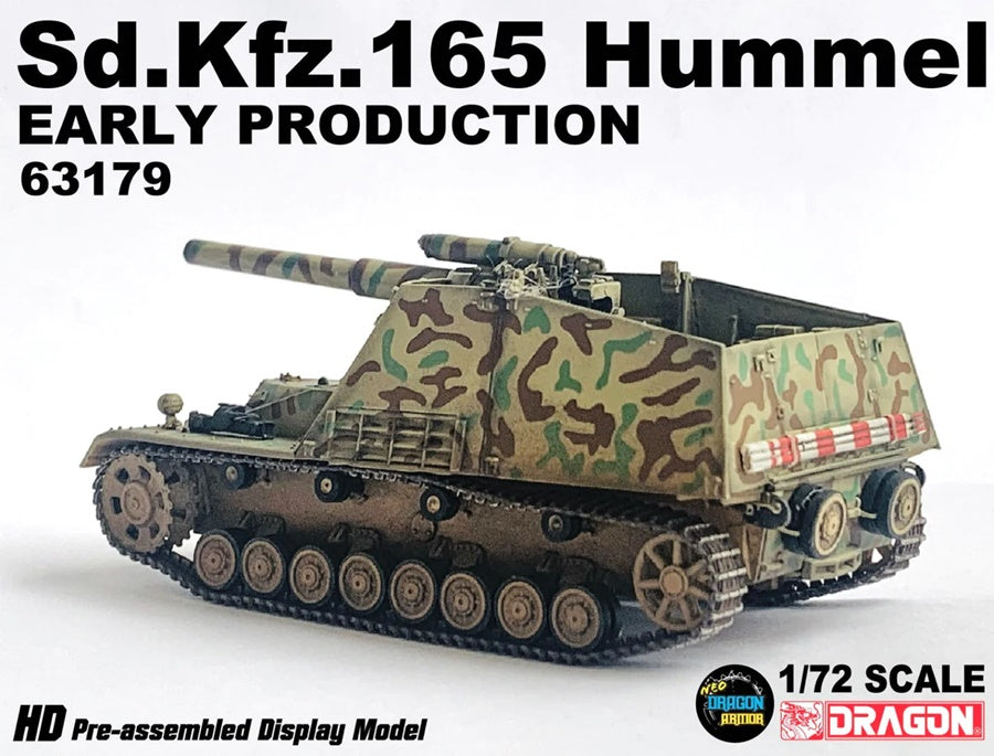 Sd.Kfz.165 Hummel Early Production Neo Dragon Armor 1/72 63179