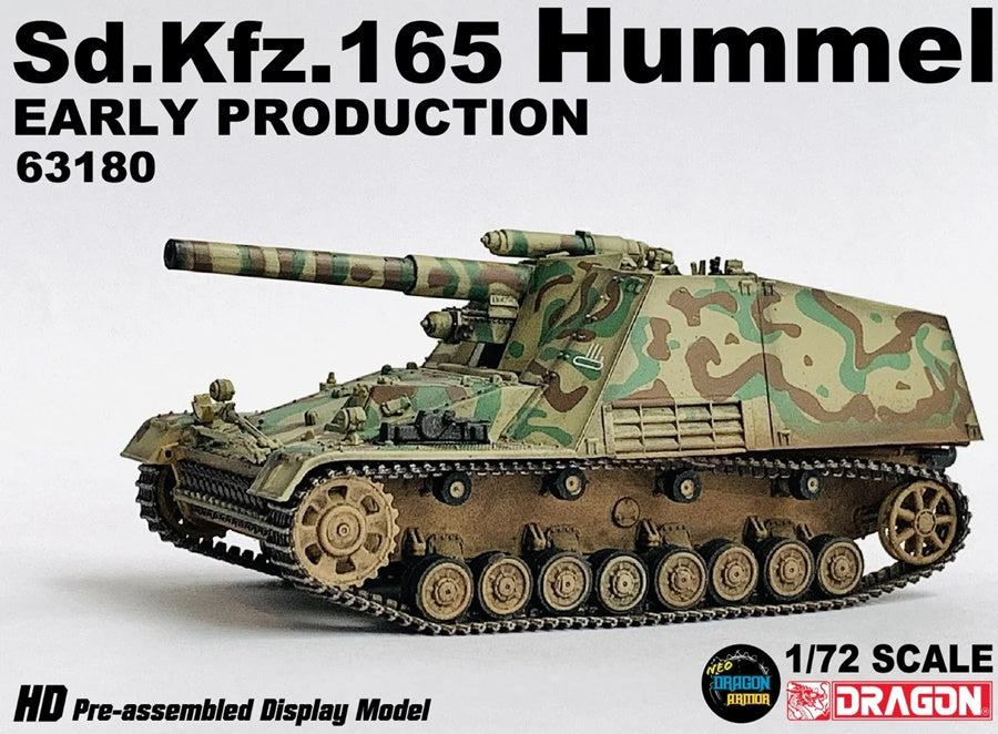 Sd.Kfz.165 Hummel Early Production Neo Dragon Armor 1/72 63180