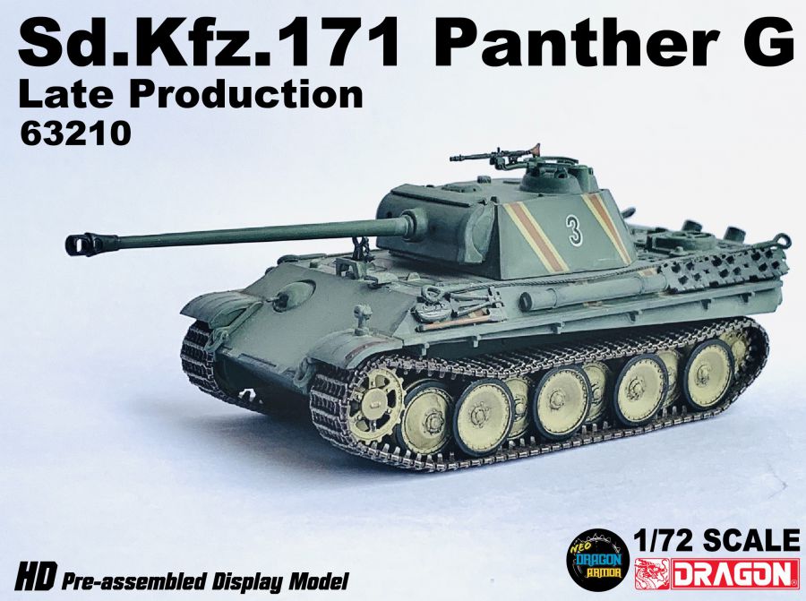 Sd.Kfz.171 Panther Ausf.G Late Production, Germany 1945 Neo Dragon Armor 1/72 63210