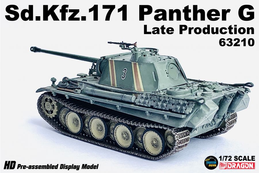 Sd.Kfz.171 Panther Ausf.G Late Production, Germany 1945 Neo Dragon Armor 1/72 63210