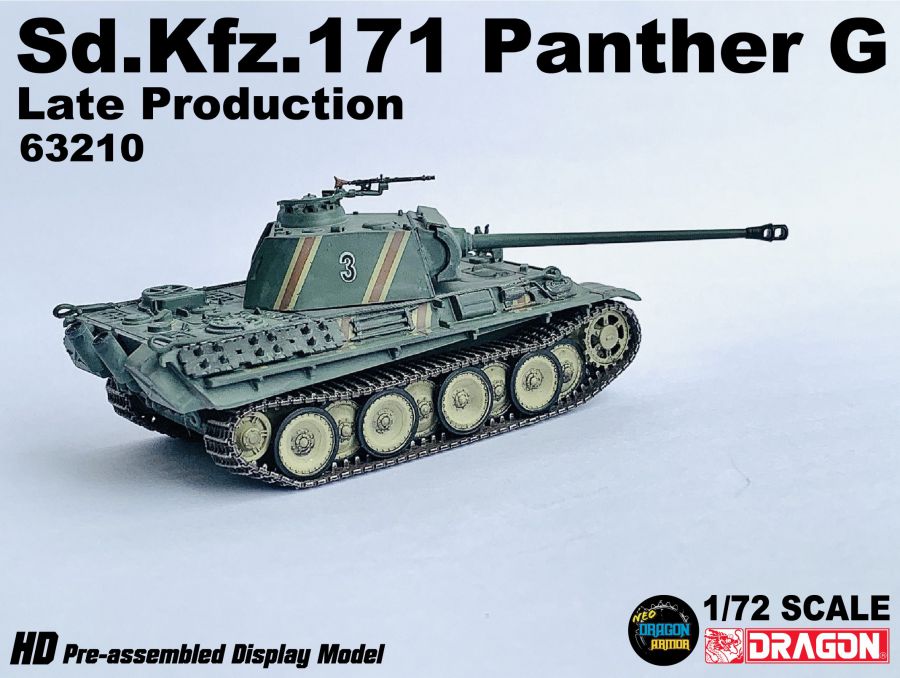 Sd.Kfz.171 Panther Ausf.G Late Production, Germany 1945 Neo Dragon Armor 1/72 63210