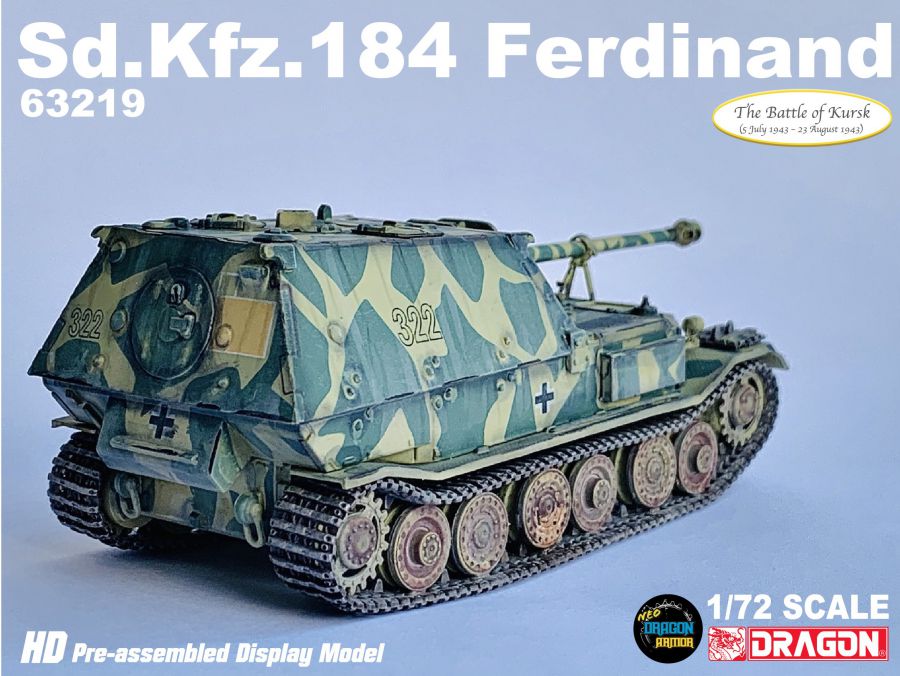 Sd.Kfz.184 Ferdinand s.Pz.Jg.Abt.653 Kursk 1943 Neo Dragon Armor 1/72 63219